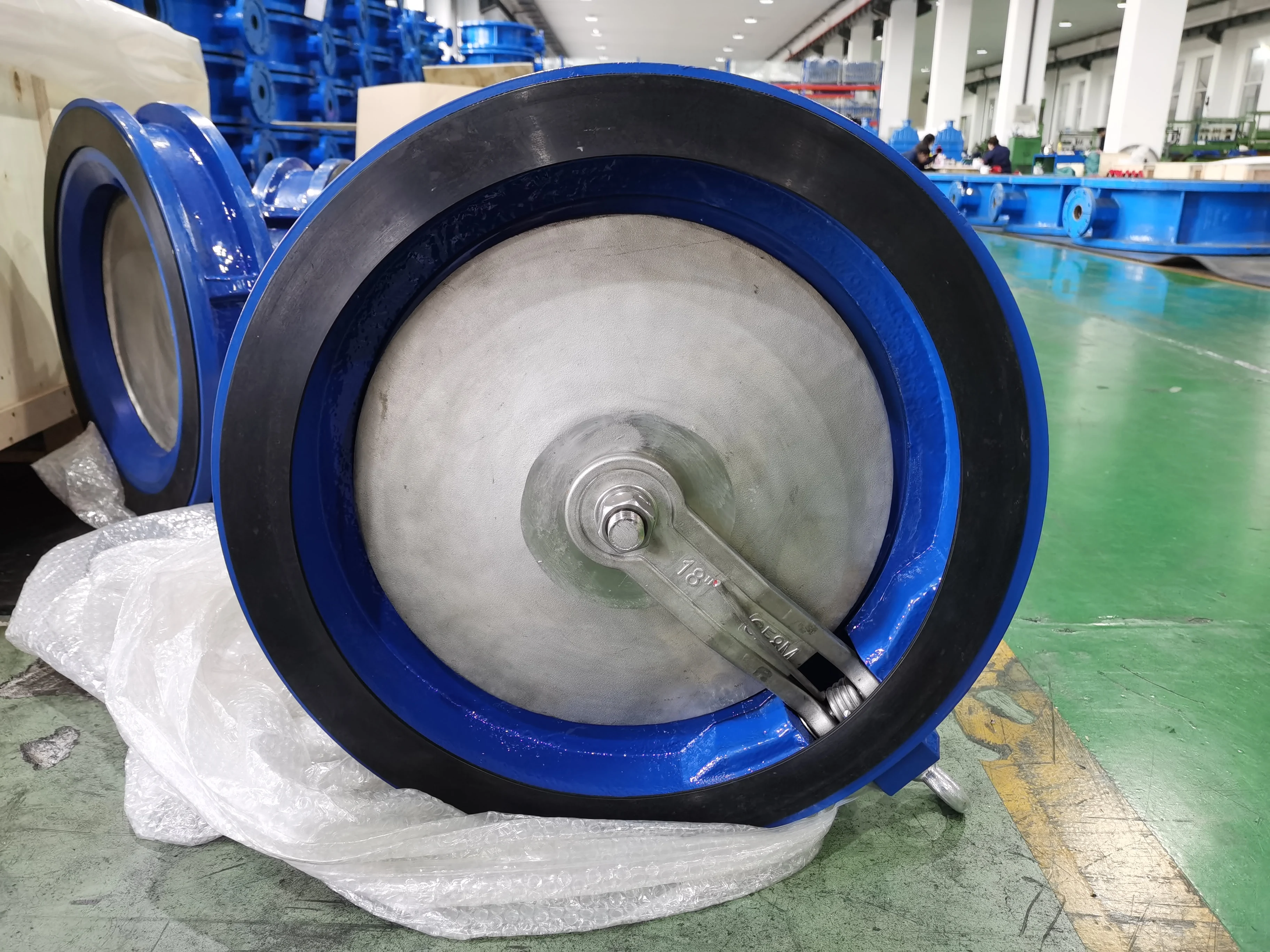 Cast Ductile iron body ,SS316 disc Wafer single check valve  DN200 with AS2129 TABLE D/E
