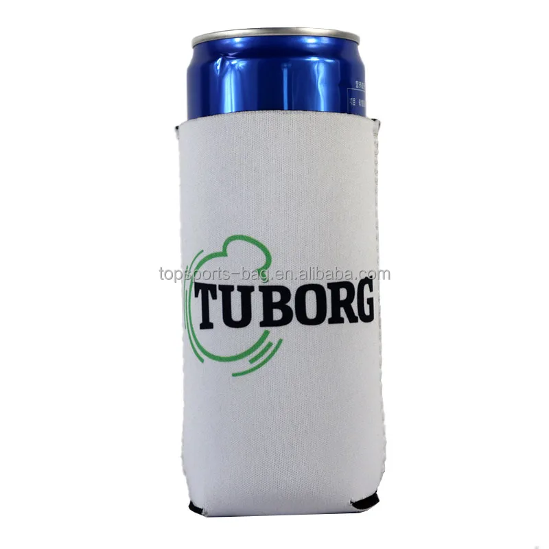 Sublimation Print Logo Slim Can Cooler for Cola Customized Logo Thermal Neoprene Can Cooler 12oz Can Sleeve