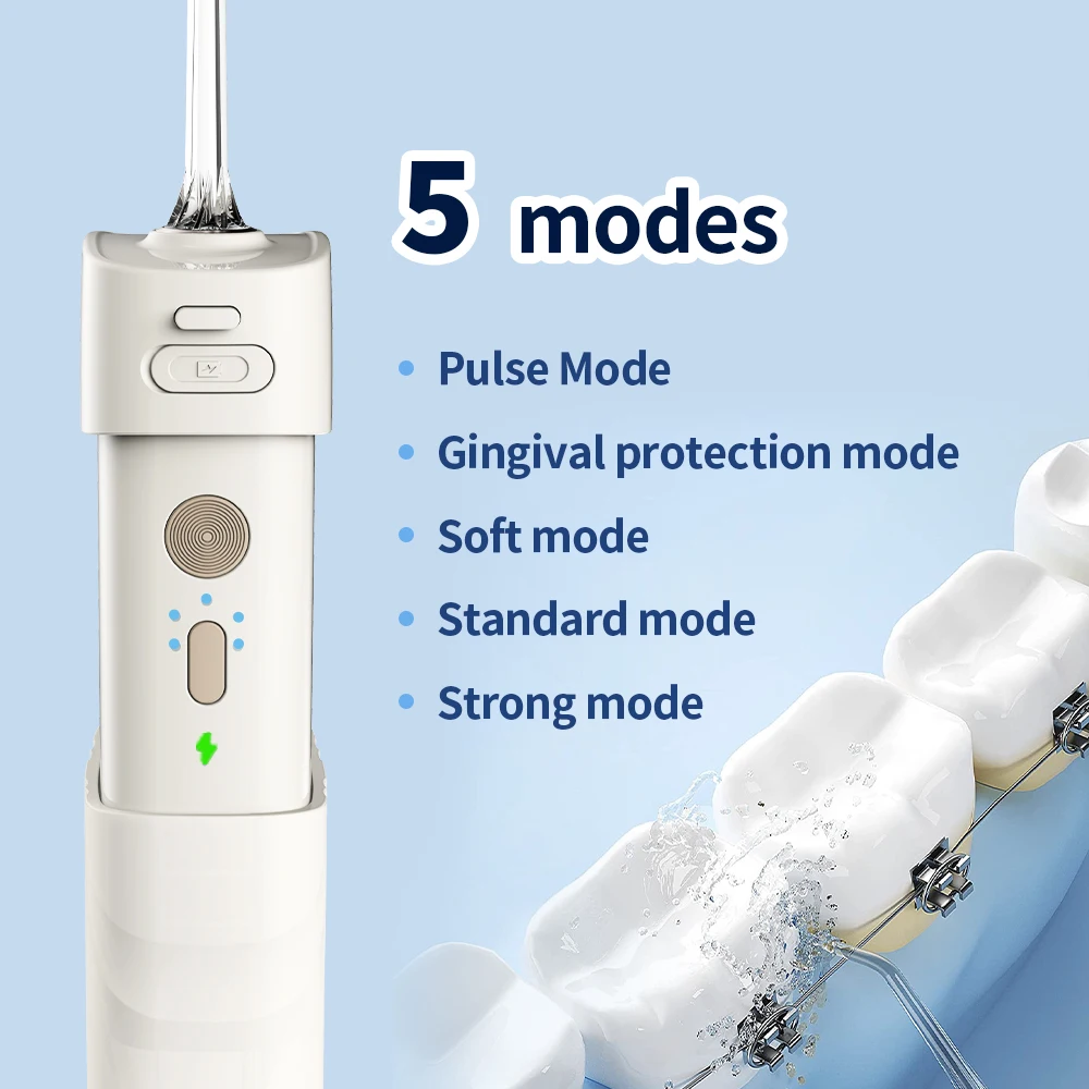 Wholesale High Quality Oral Hygiene USB Rechargeable Water Pik Flosser for Travel & Home
