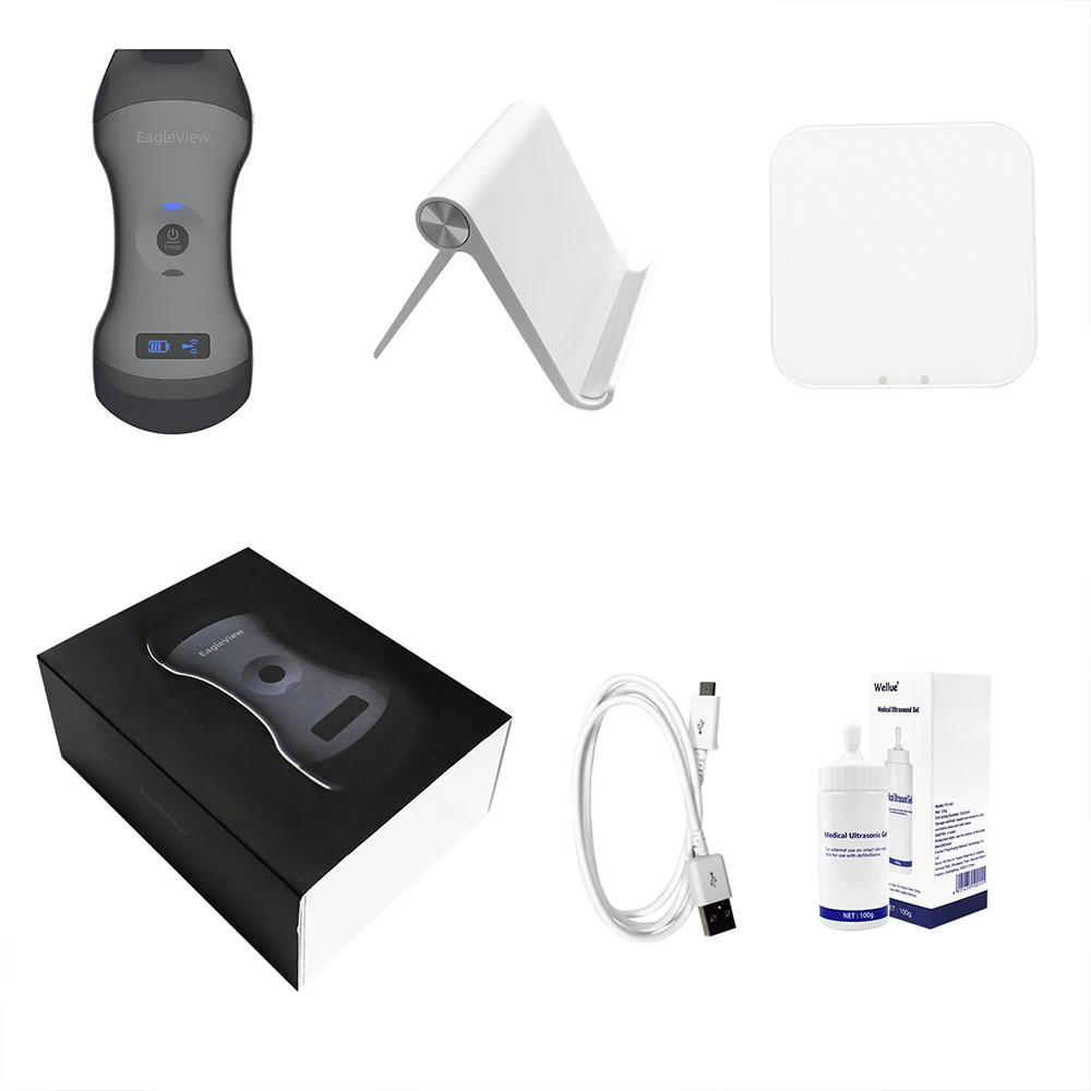  Weleaglue leview Wi-Fi зонд кардиологический аппарат для физиотерапии сканирующий портативный