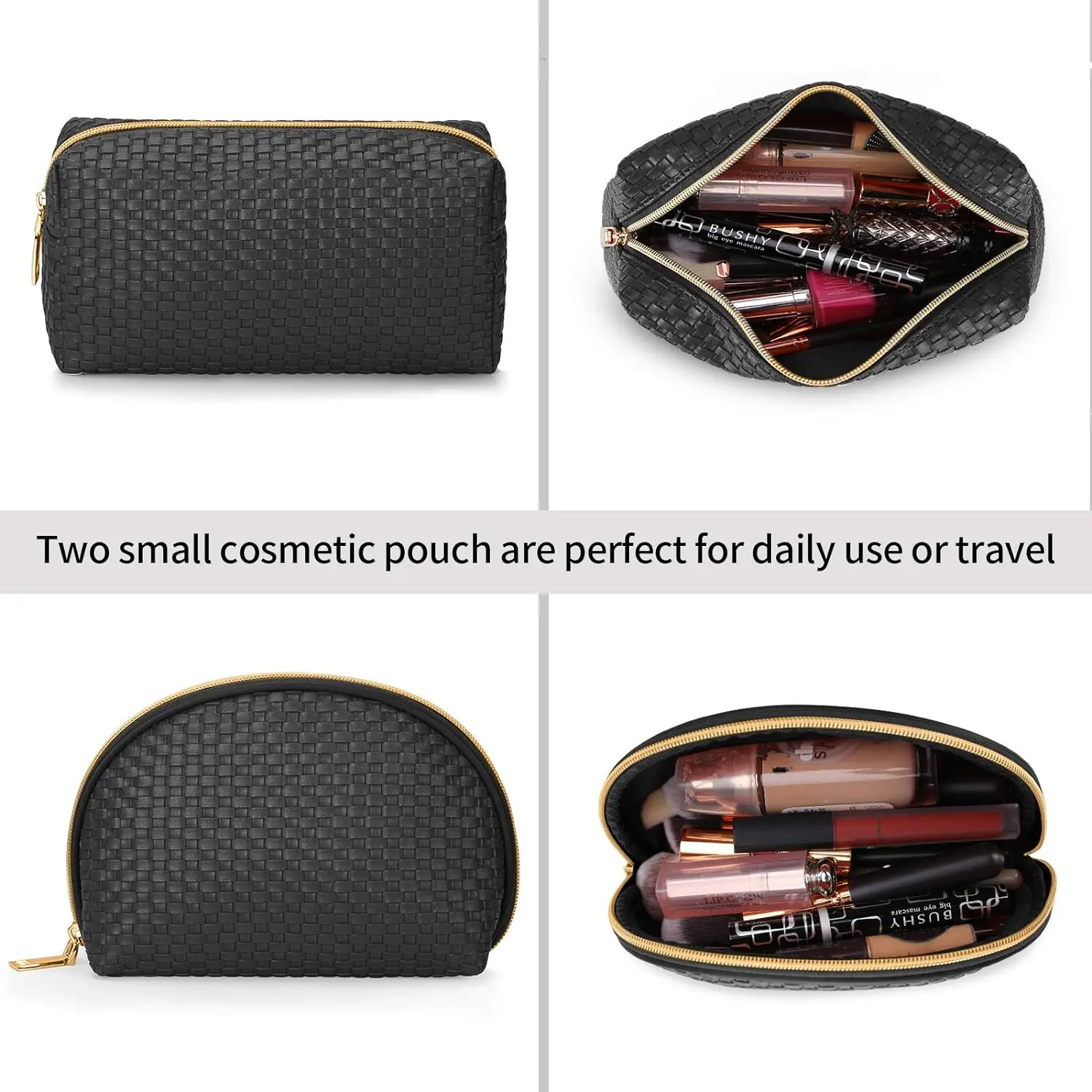 3 Pcs Waterproof Cosmetic Bag Set Portable Travel Cosmetic Bag Multifunction Organizer Storage Bag