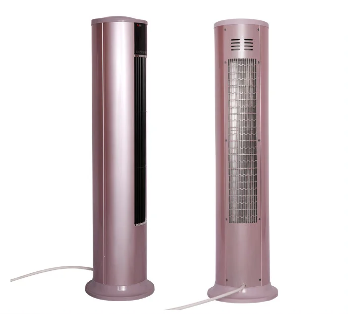 Cylinder type movable smart electric ptc ceramic heaters heat energy saving air conditioner