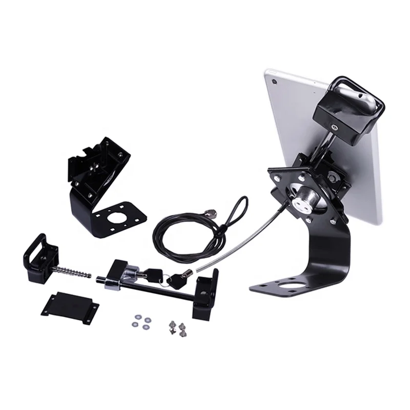Anti Theft Tablet Stand Holder Adjustable Mobile Phone Security Stand Holder Anti Theft Flexible Universal Tablet Stand Aluminum
