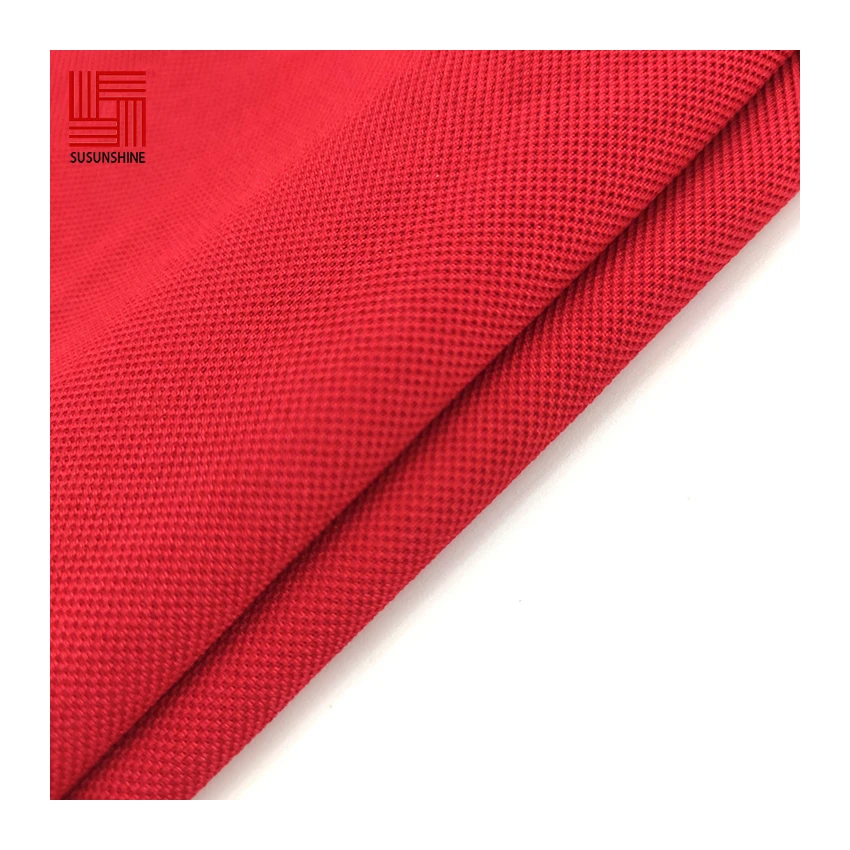 
Recycled polyester fabric garment pique 100% polyester micro mesh knitting 