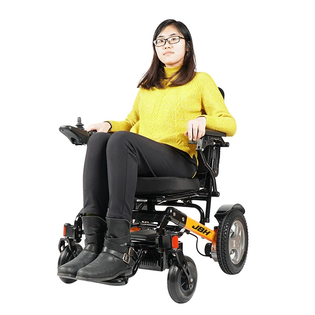 JBH 2021 Folding Automatic Lightweight Electric Power Wheelchairs For Sale