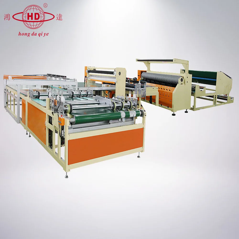 
 Автоматическая ультразвуковая комбинированная машина для ламинирования тканей, матрасов, постельного белья, домашнего текстиля  