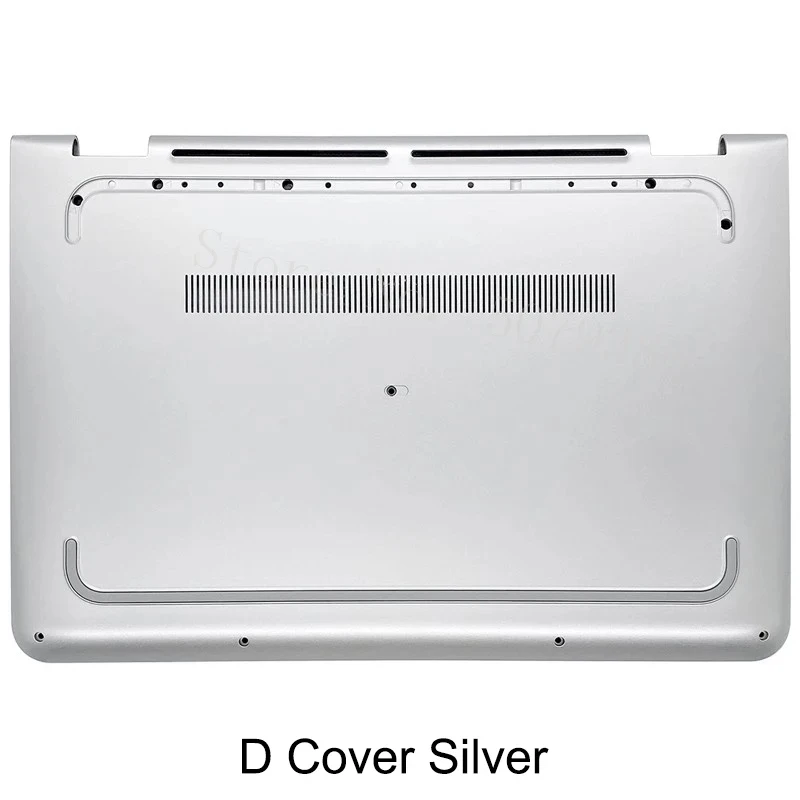 New For HP Pavilion X360 13-U M3-U TPN-W118 Laptop Back Cover Front Bezel Hinges Palmrest Upper Bottom Case Silver Housing Shell