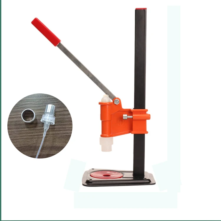 Perfume bottle capping machine 13/15mm manual sealing machine glass bottle plastic nozzle capping machine