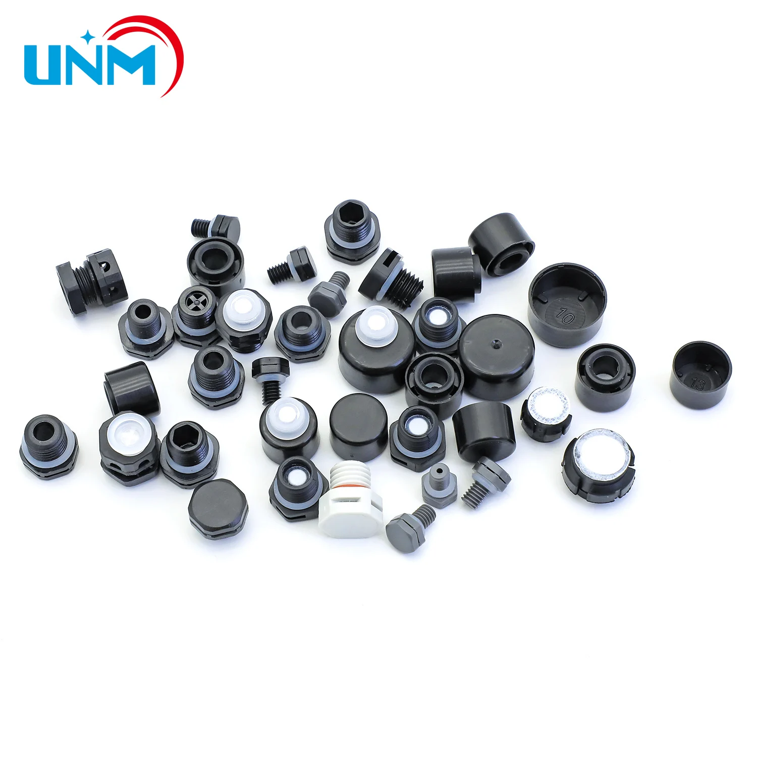 UNM M6 Waterproof Vent Plug Screw M6 Breather  ptfe Membrane Vent Breather ePTFE IP67 Membrane  Screw Vent Valve