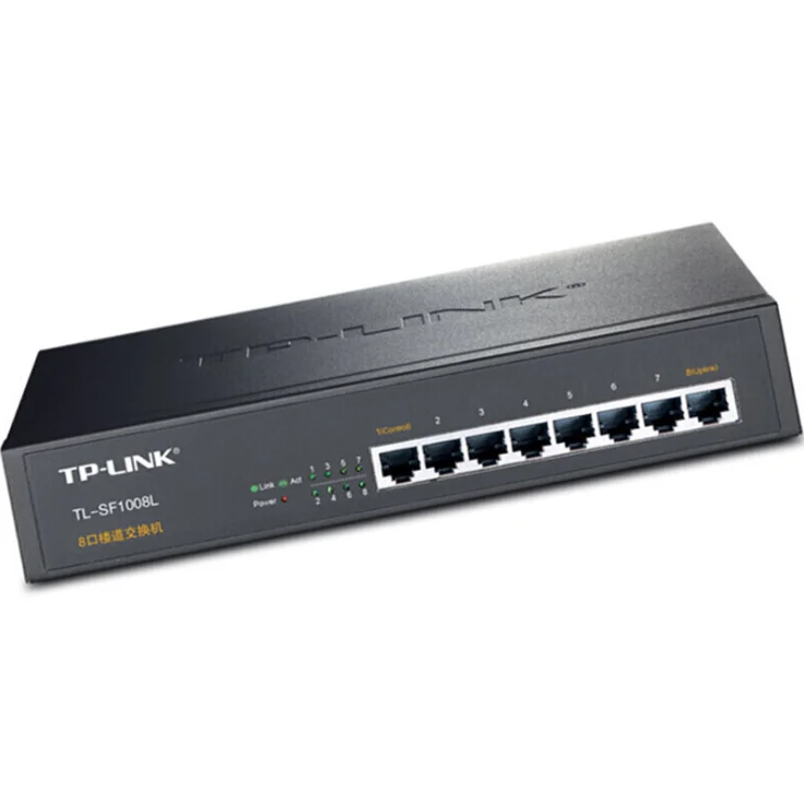 For TP-LINK Universal TL-SF1008L 8-port 100M corridor switch port isolation Port VLAN