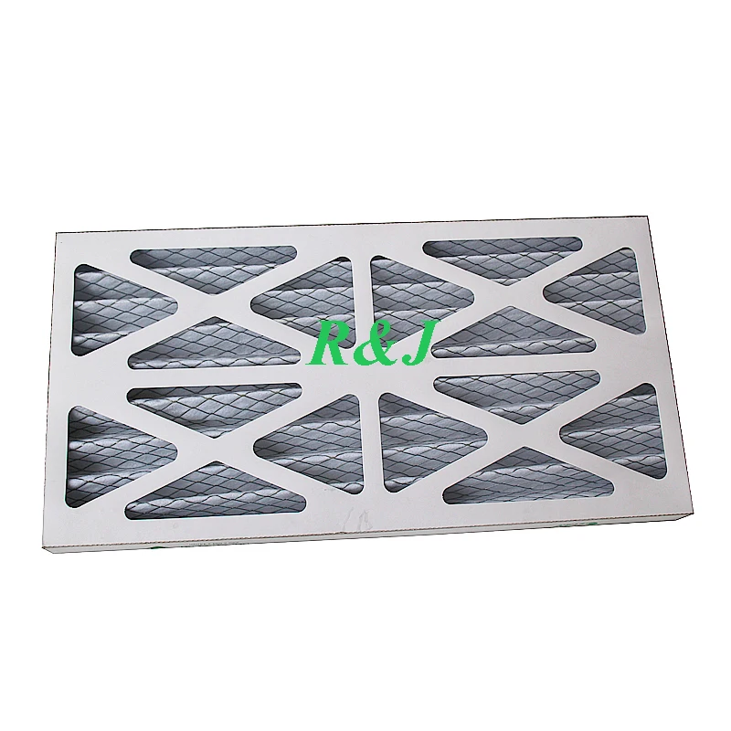 20x25x1 HVAC фильтр картонная плиссированная Панель AC печь предварительный воздушный для вентиляции G4 F5 F6 F7 F8 F9