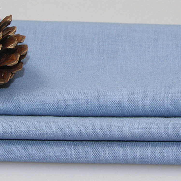 Exported good quality linen blend fabric linen fabric for dress linen fabric wholesale