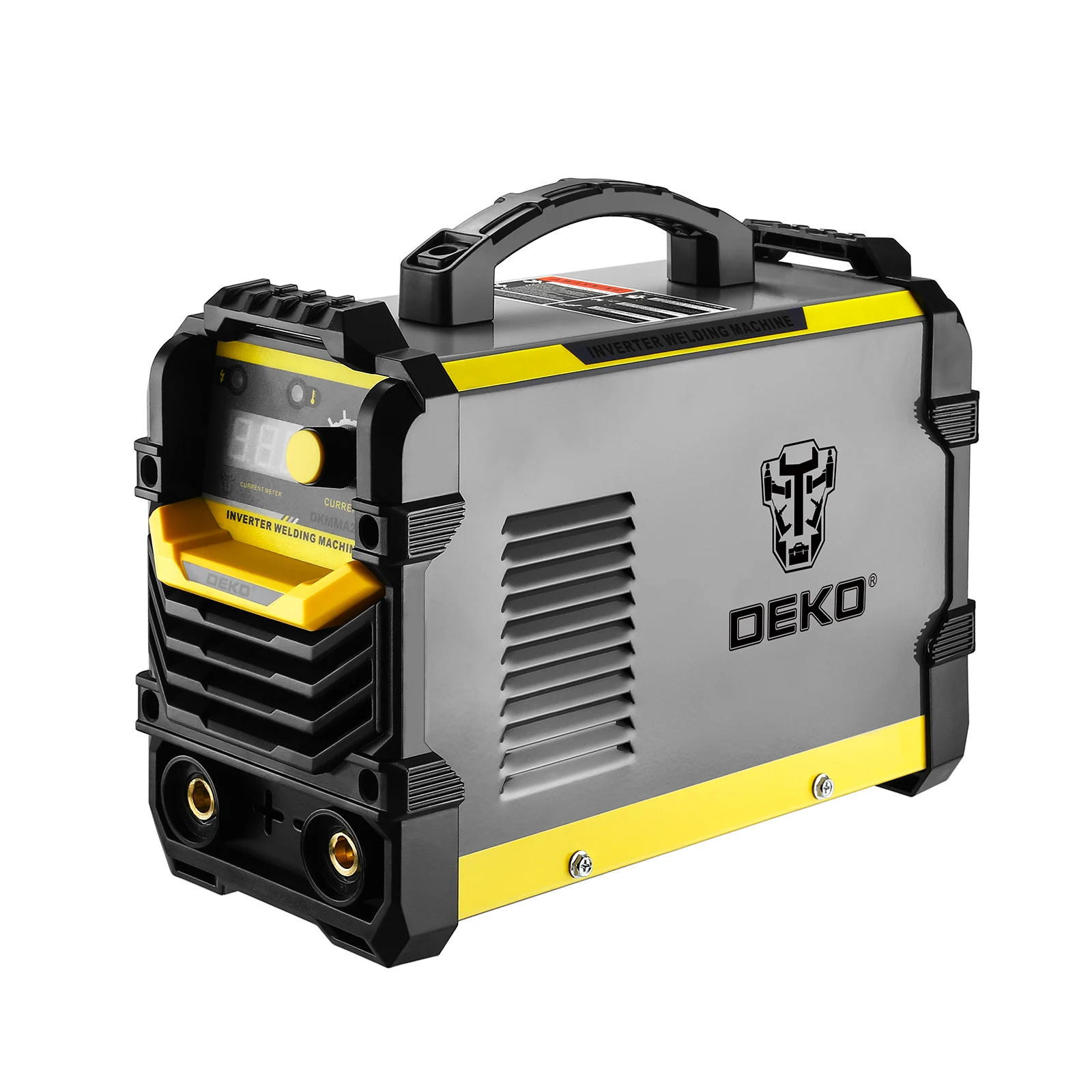 DEKO DKMMA250P Portable Home Use Mini MMA 250Amp 50/60Hz Welder Electrode Inverter Welding Machine Electric Welding Equipment