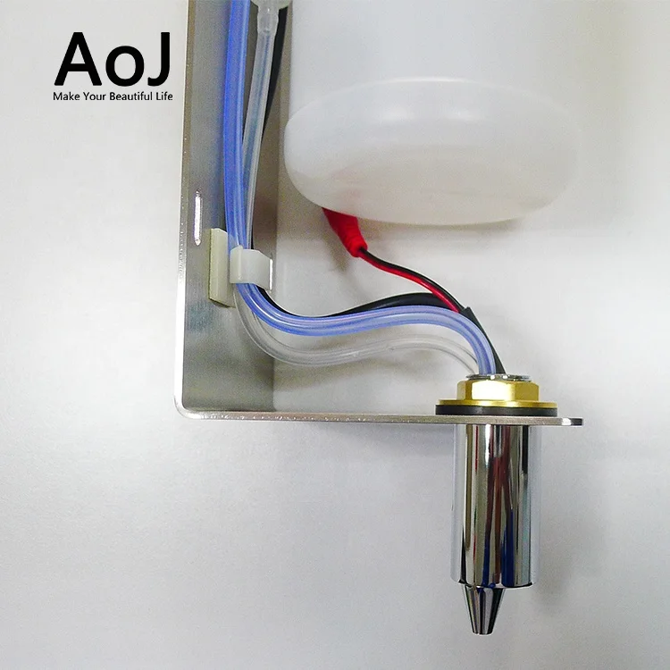 Fashional concealed install behind the mirror automatic foam soap dispenser