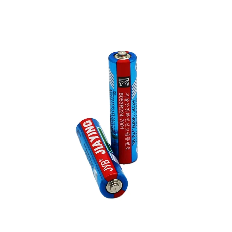 Корейская KC сертифицированная AAA цинково-марганцевая сухая батарея JYB R03P 1,5 V