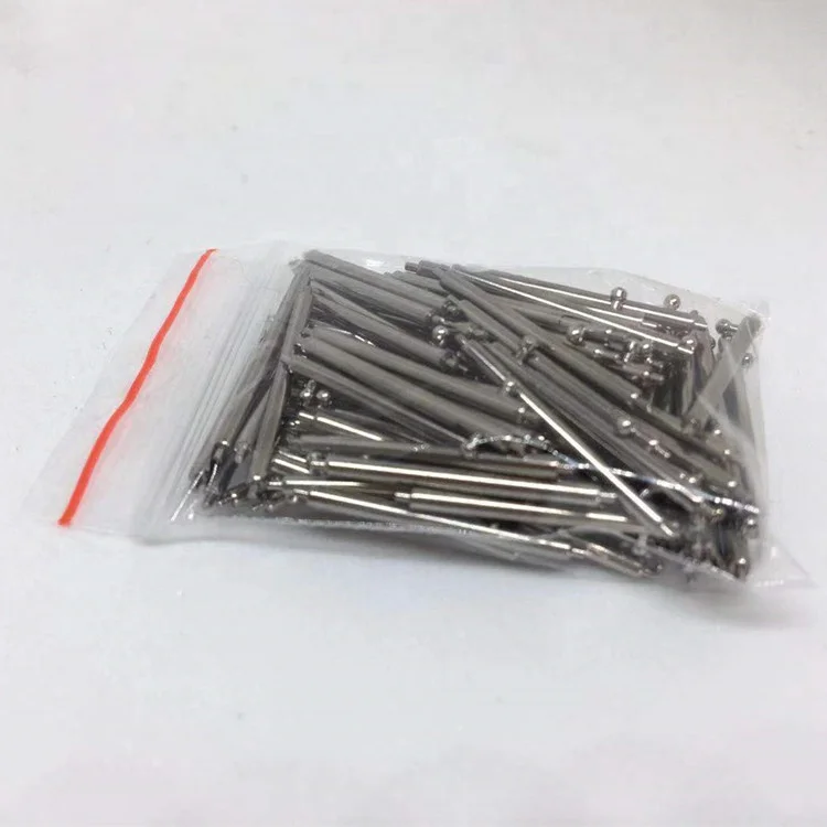Низкий минимальный заказ, 100 шт., 1,5 мм, 1,8 мм, БЫСТРОРАЗЪЕМНАЯ пружина, твердый пружинный штифт для часов