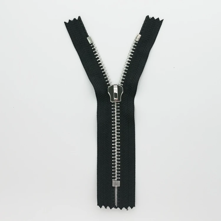 Metal Zipper Finished Ykk Zipper Metal Zip Closed End and Open End Two Ways