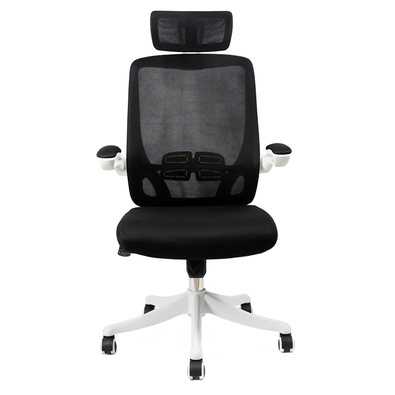 Comfortable Ergonomic Modern Design Home Office Chair Full Mesh Seat With Wheels