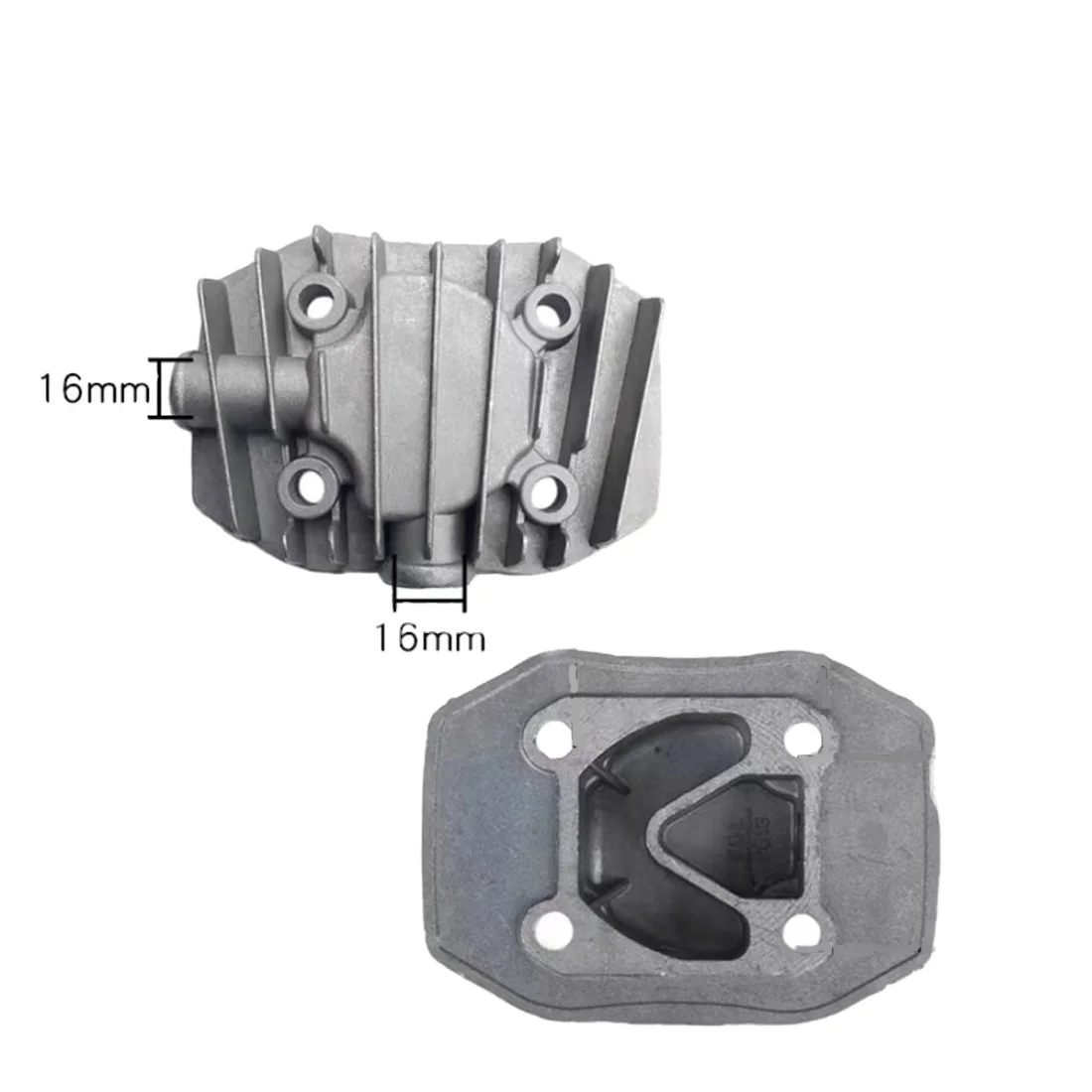 Air compressor cylinder head pulley cylinder sleeve cylinder piston valve plate air pump parts