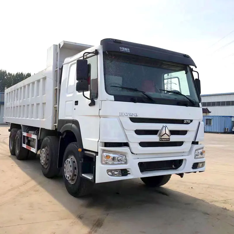 Dumps Trucks Sino 371hp Howo 8x4 Tipper Used Dump Trucks