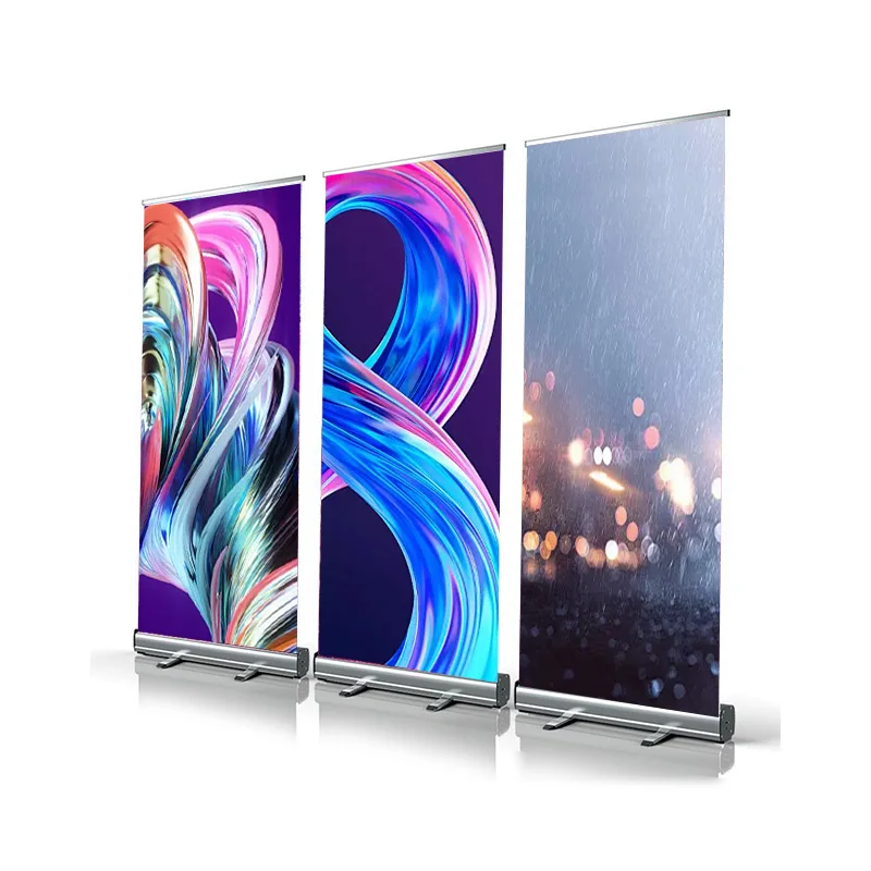 big order low price roll up standee roll stand banner price
