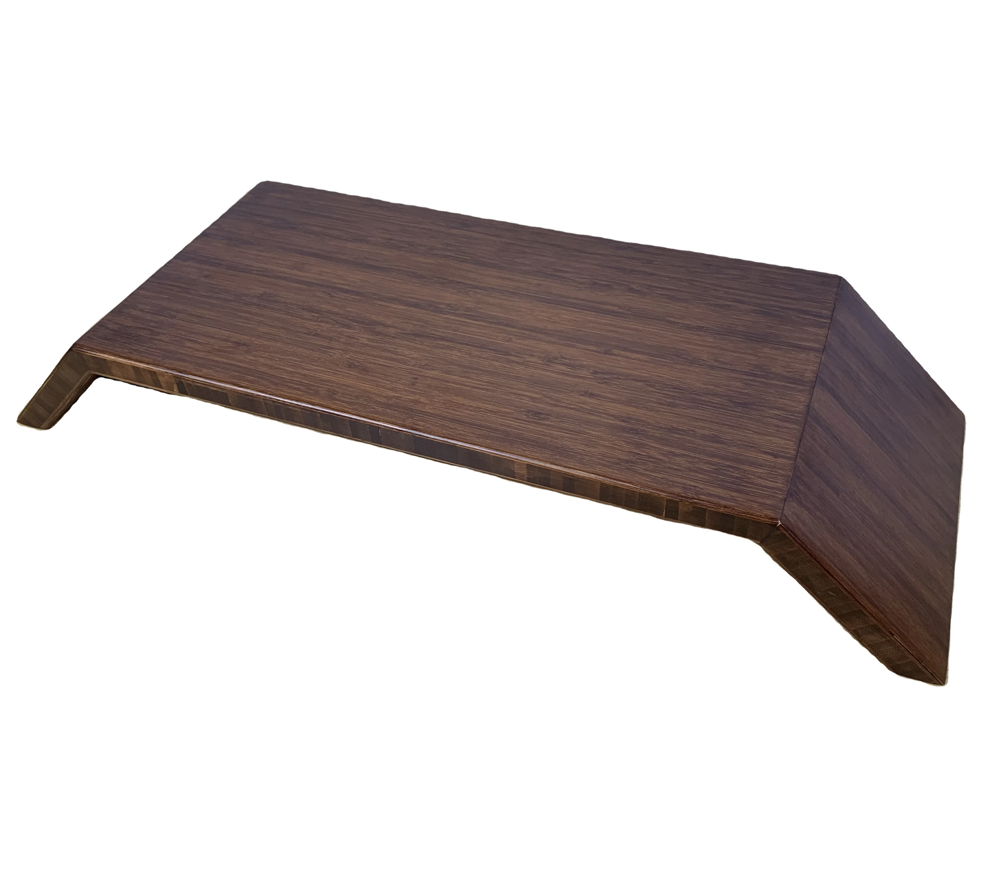 Desktop Organizer Standing Desk Bamboo Wooden Laptop PC Computer Monitor Stand Riser