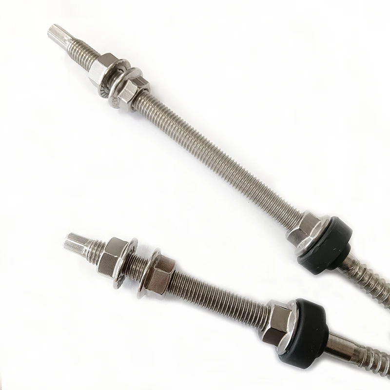 Corigy Solar Panel Roof Racking Solar Mounting Systems Solar Hanger Bolt for metal roof L foot