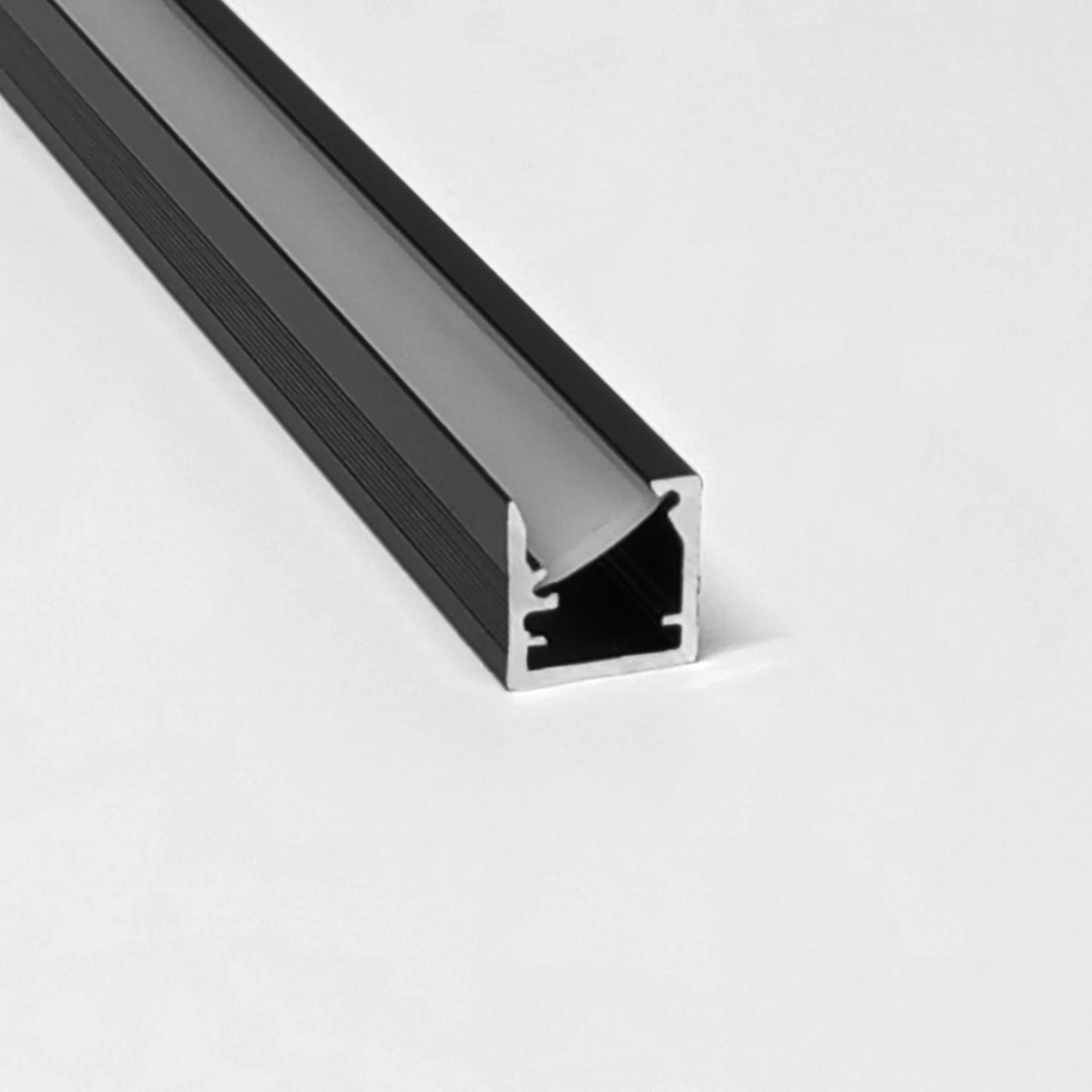 W10*H10 LED Profile Light Built-in Lamp with Full Hidden Edge 45 Degree Oblique Luminescent Profil