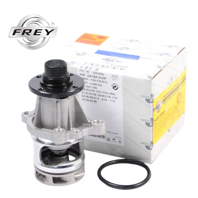 Frey Auto Engine Cooling Parts Water Pump OEM 11511721872  11511734602  11510393338  11511727468  11511734595 For BMW E34 E46