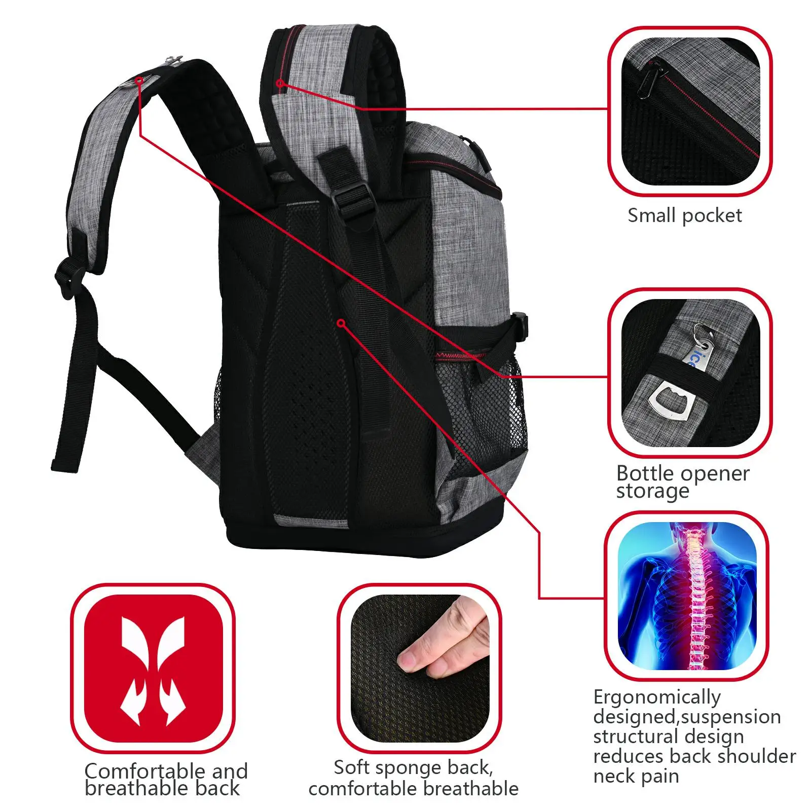 Best Selling Camping Beach Backpack Cooler Bag With Factory Price