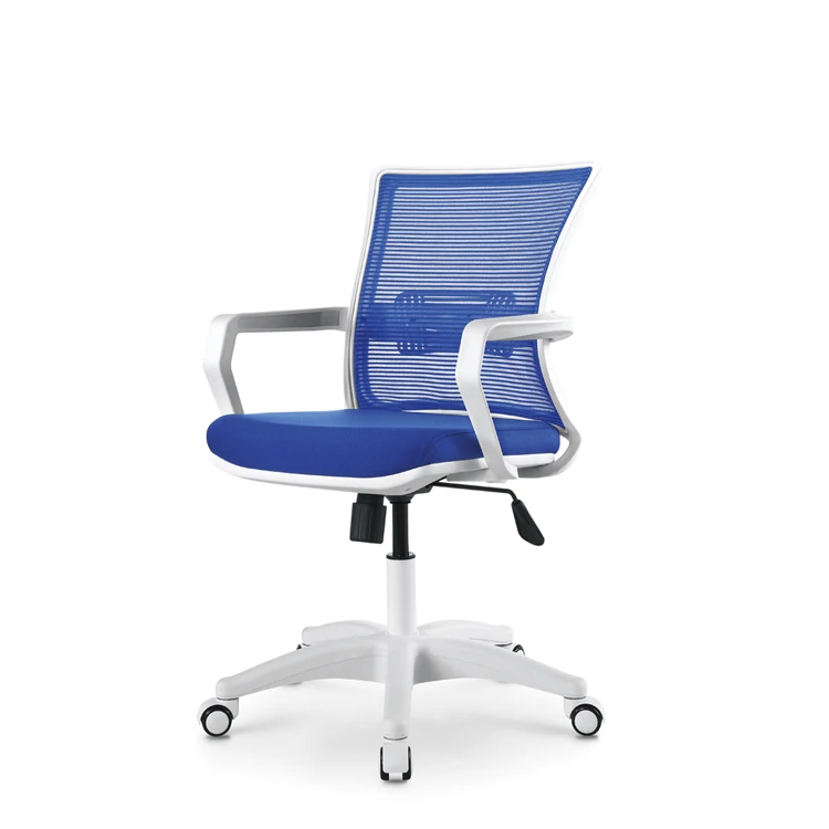 Эргономичный компьютерный стол со средней спинкой, офисный стул из углеродного волокна