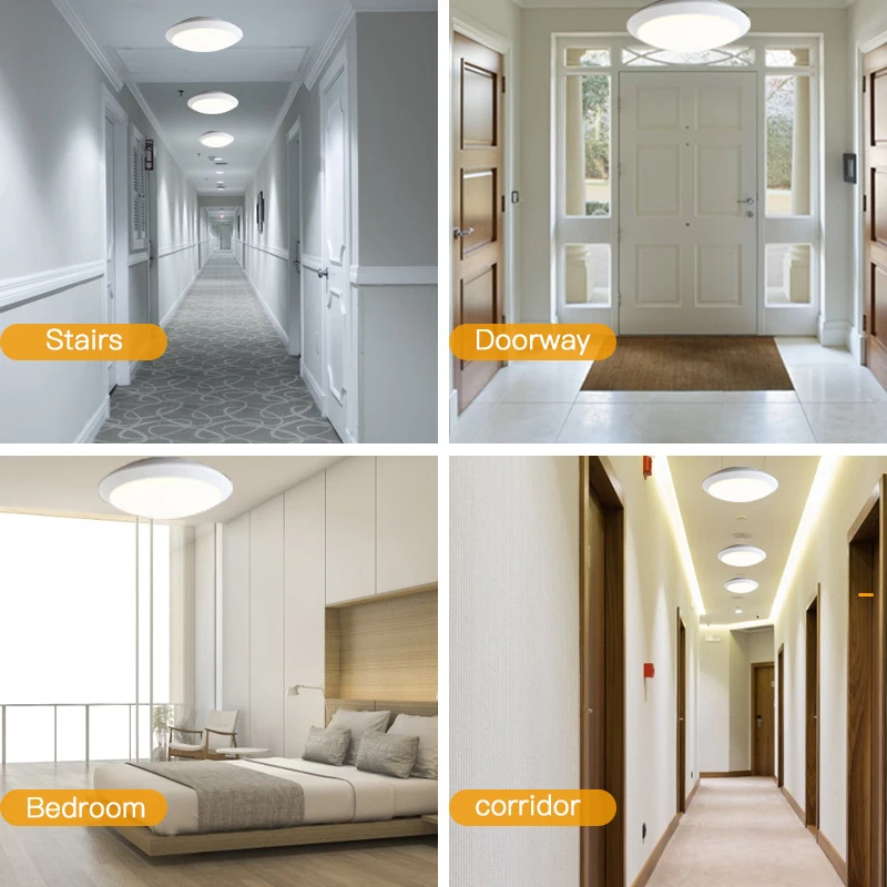 IP65 waterproof outdoor ceilign lamp Wholesale Simple Indoor lighting Round Bedroom Fixtures Modern Led Ceiling Light