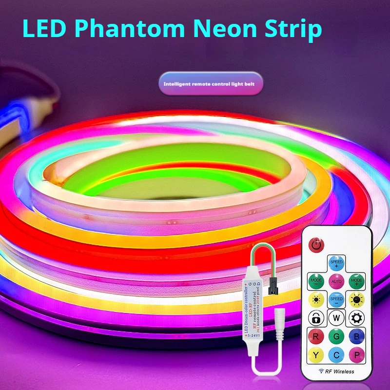 Led Neon Strip Light Rgb Dream Color Chasing Led Rope Light Rgb Lamp Smart App Control Wifi Addressable smart led lights