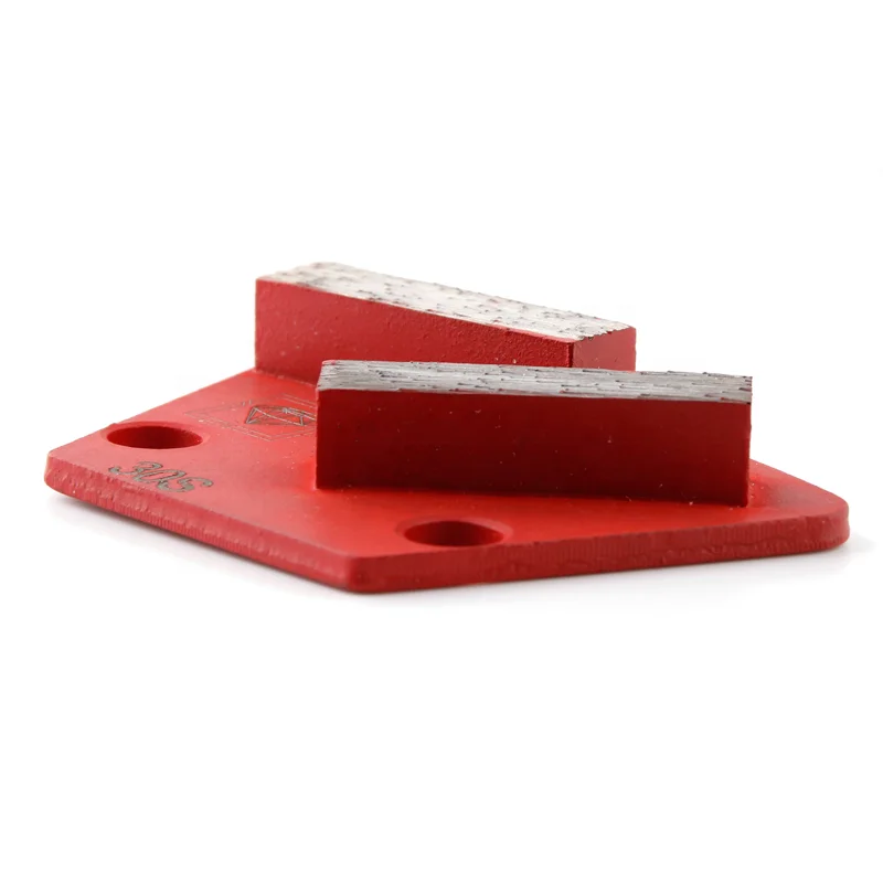 Chinese Concrete Polishing Pads Redi Lock Sase Grinder Discs Hot Selling Metal Bond Double bar ASL Diamond