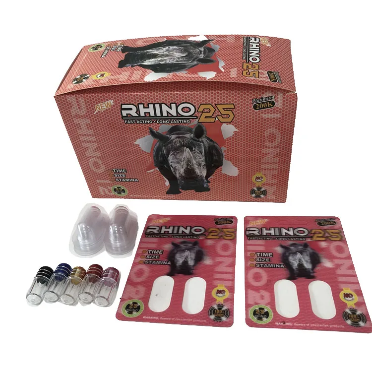 High end factory custom rhino 69 7 male enhancement enlargement men power pill