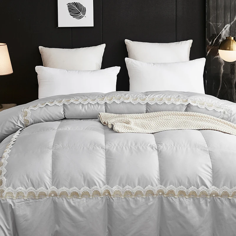 Customized size and Color Warm Goose down duvet comforter