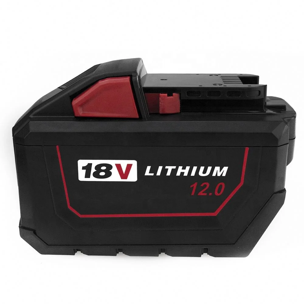 18V 9.0A 12A  large capacity lI-ion battery rechargeable battery pack replacement for Milwaukee M18