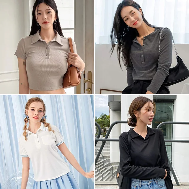 2023 New Clothes Square Neck Short Shoulder Design Small Top Wholesale by Chinese Suppliers stock