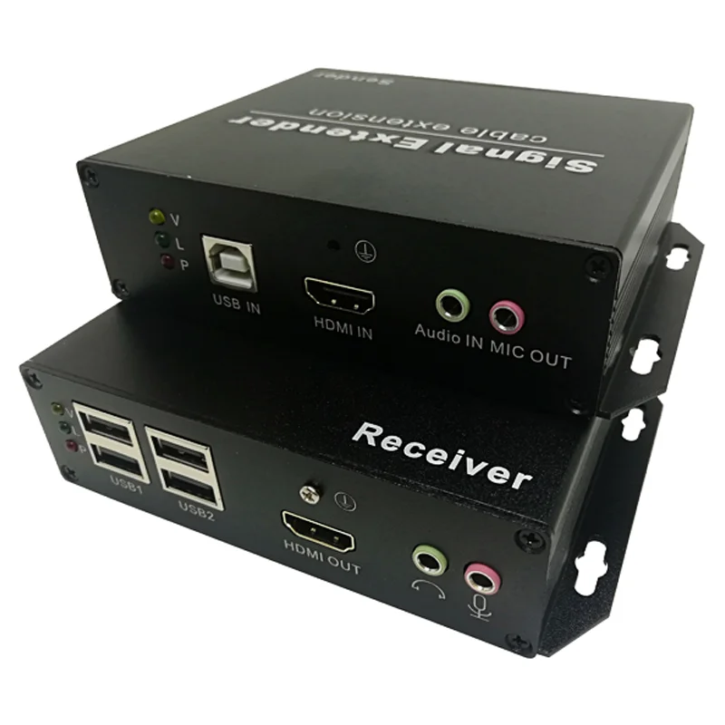 
 UVO-8HUAS все в одном HDMI USB2.0 сигналов передачи 20 км волокно + RJ45 Gigabit Ethernet блок с пультом дистанционного управления с разрешением 4K HDMI KVM удлинитель для головок  