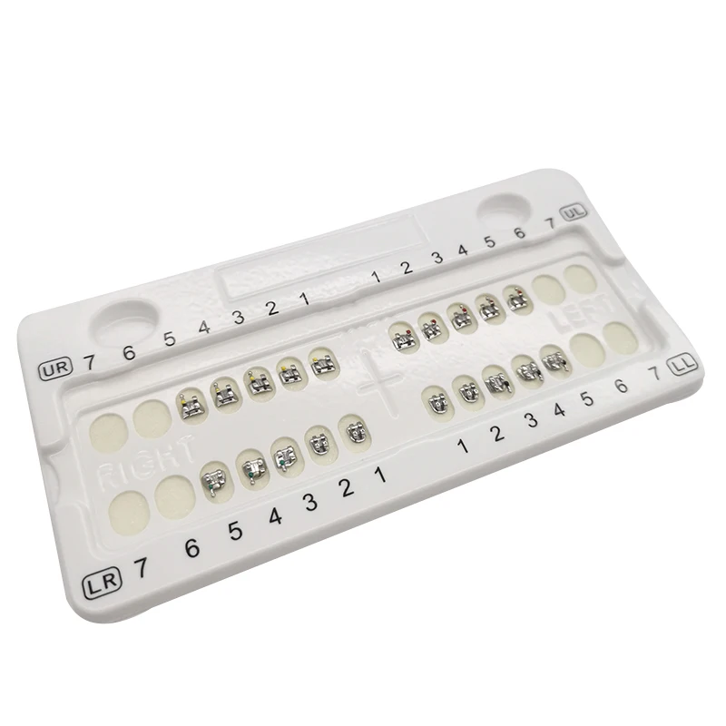 Orthodontic MIM Brackets Dental Bondable Roth/MBT 018/022 Metal Brackets