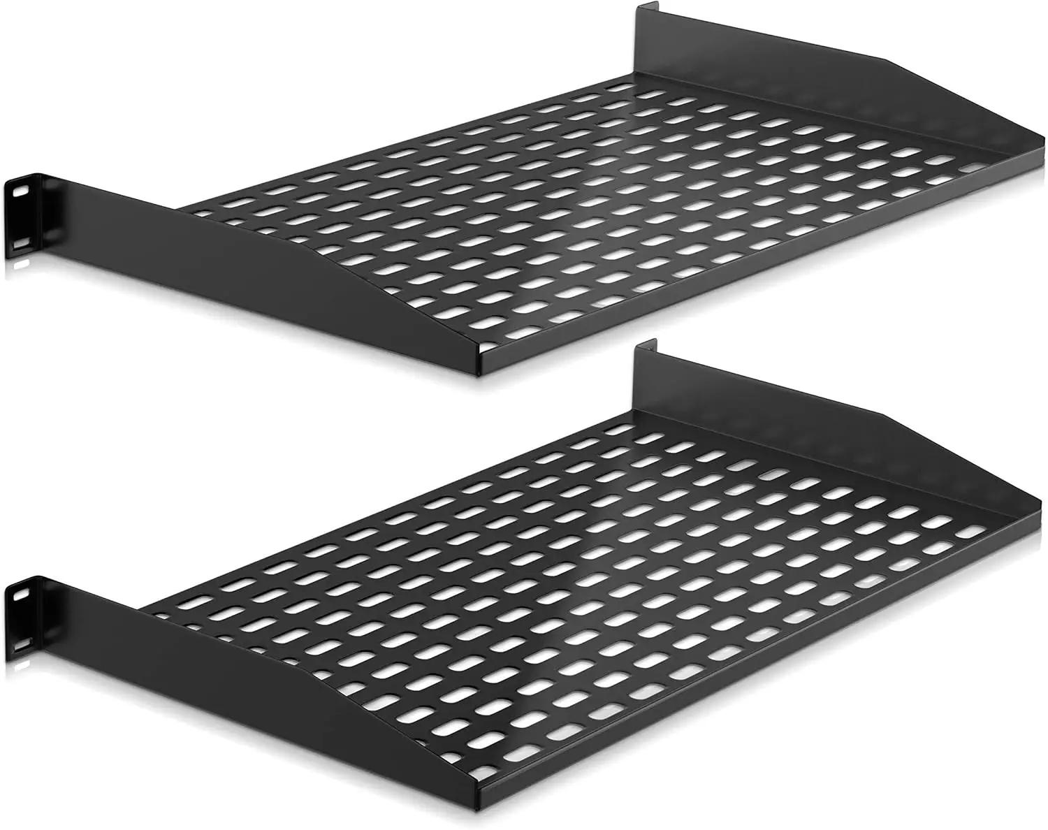 Network Cabinets 1U Server Rack Mount Shelf Vented Cantilever Rack Shelf 19 Inch Server Racks