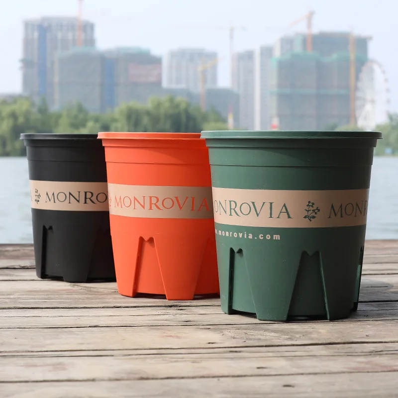 Hot sell Plastic Plant Pots various sizes factory direct sales at low price garden decoration pot Lots of color options