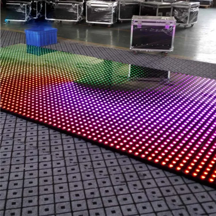 Shenzhen Super HD Advertising led interactive dance floor