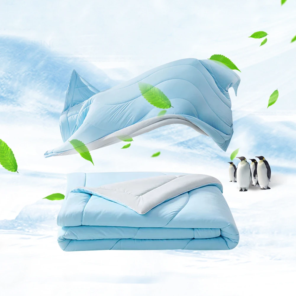 Новый дизайн 2024 легкое многоразовое одеяло с логотипом на заказ q max летнее охлаждающее для горячих шпалов