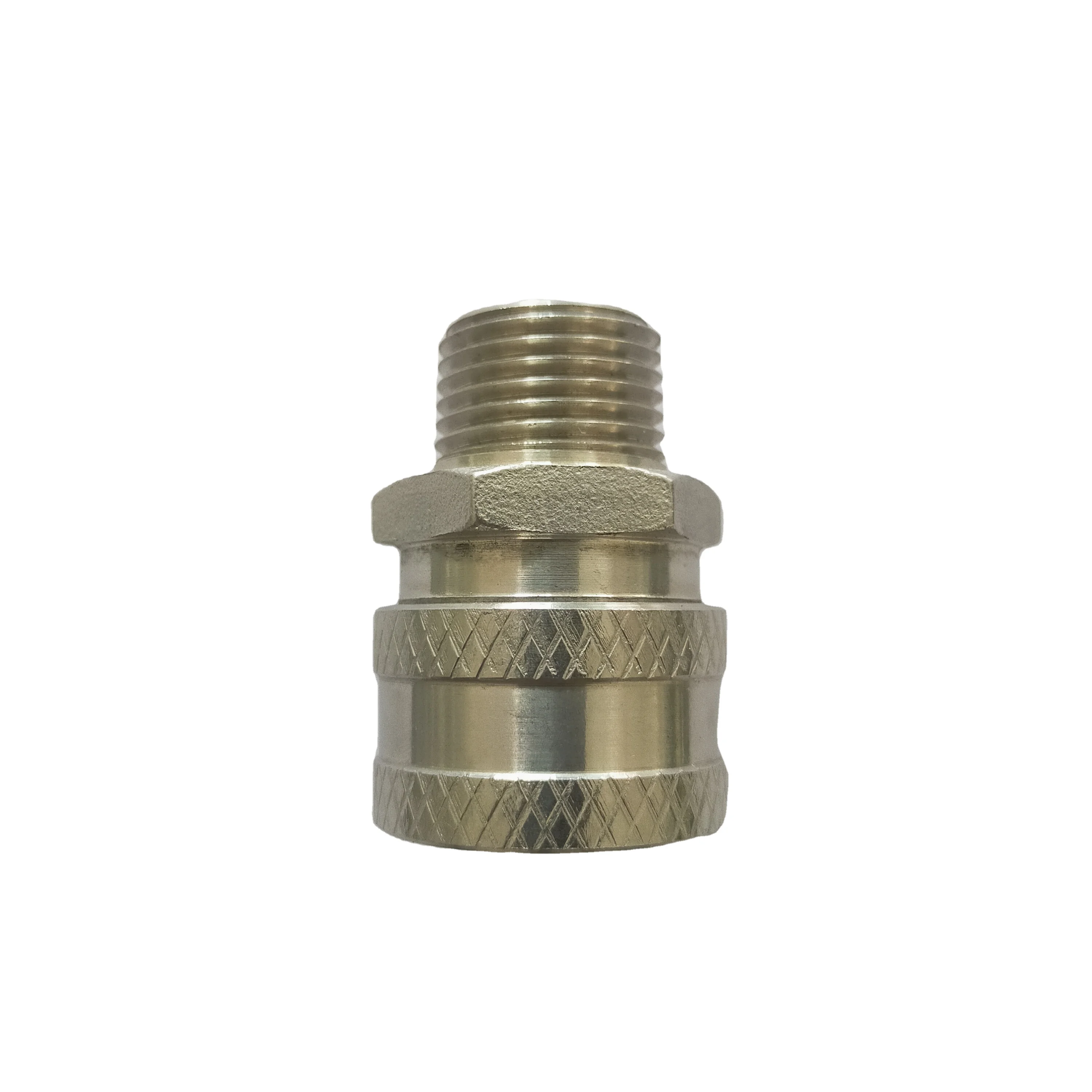 Stainless steel hydraulic quick coupling