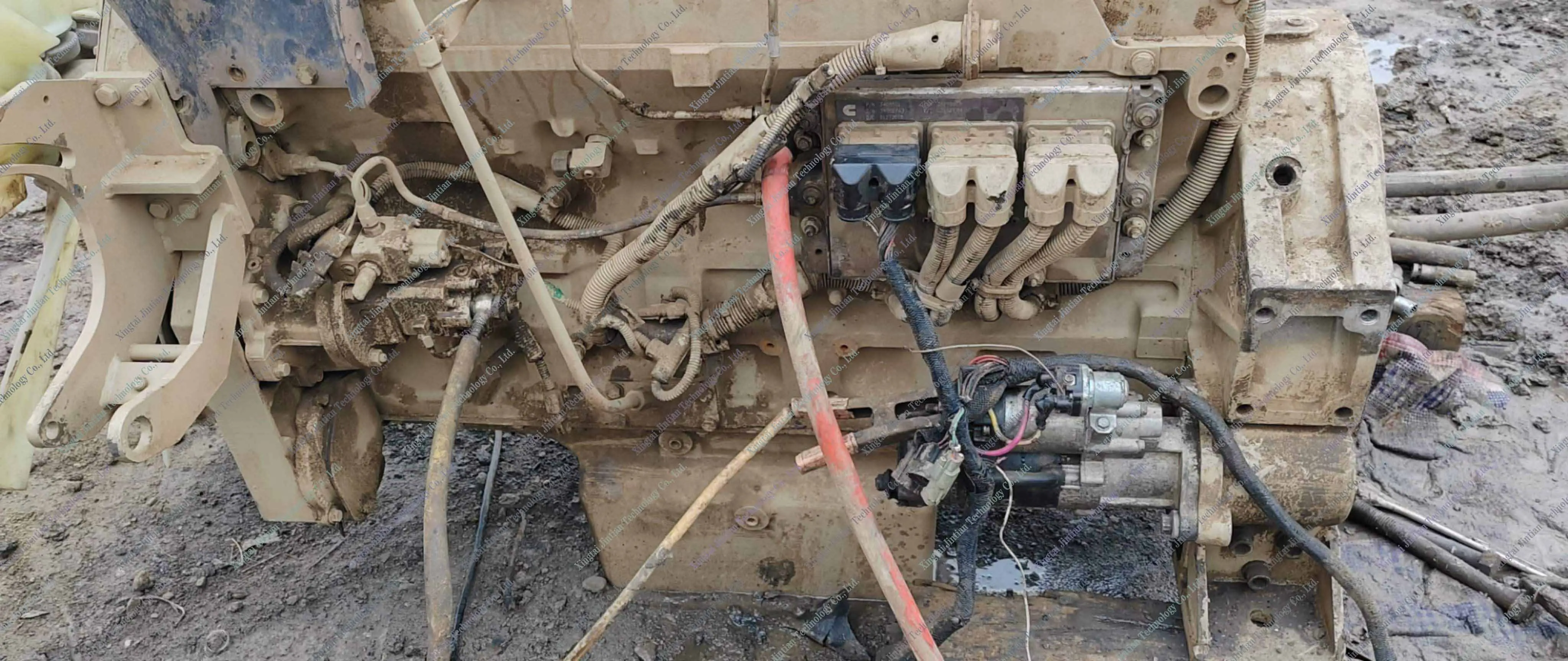 Used Excavator Parts Complete Motor QSB QSL NT855 QSM11 4BT 6CT 6BT Diesel Engine For Sale