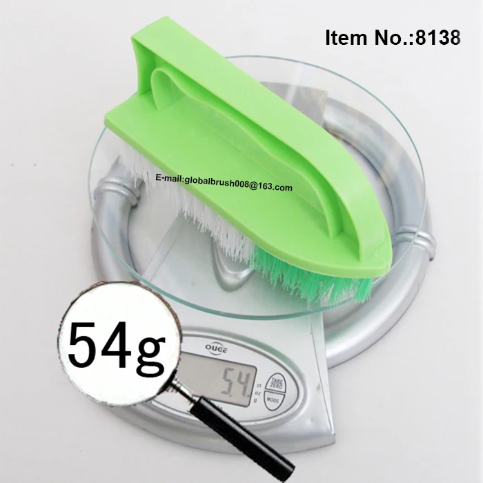 
HQ8138 soft clean fiber hand PP hair brush scrub brush factory 