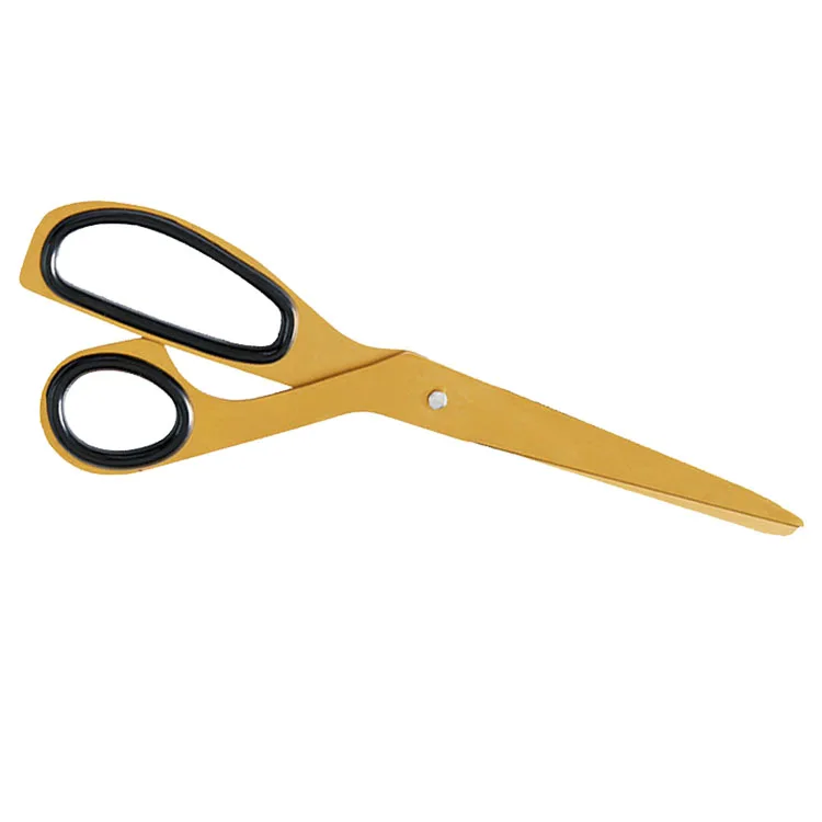 Gold Titanium Tailor Scissors Fabric Scissors Sewing Scissors For Cutting Fabric Leather Paper