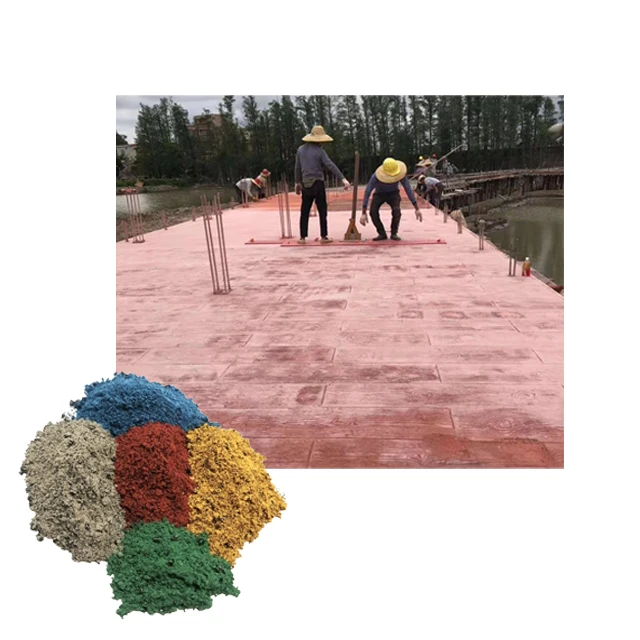Concrete Color Release Agent Stamp Powder Colorful Hardener