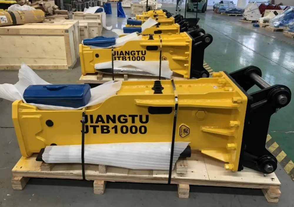 JIANGTU hydraulic breaker rock hammer for skid steer loader